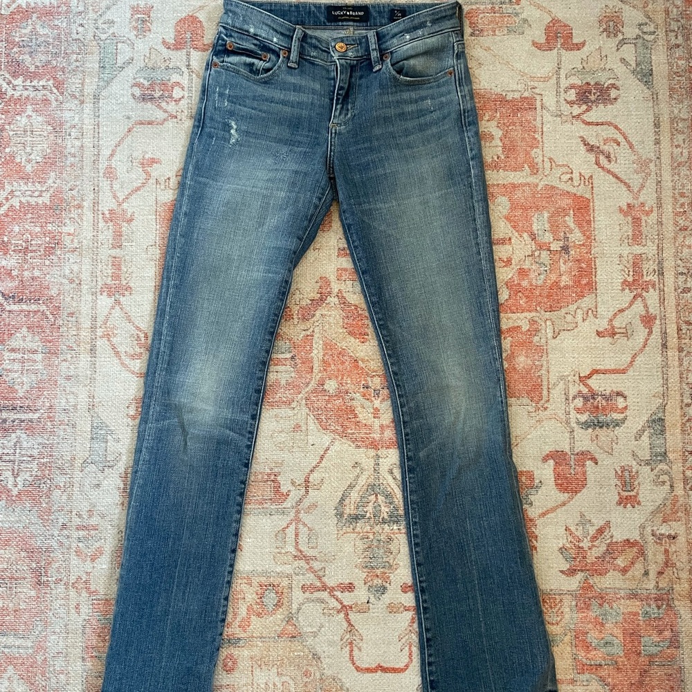 Lucky brand bootcut jeans size 0/25